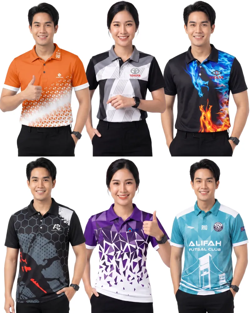 ผลงานดีไซน์เสื้อพิมพ์ลายกราฟิกสวยๆ จากโรงงานรับผลิต เสื้อกีฬา เสื้อวิ่ง เสื้อทีม เสื้อกีฬาสี ตัดเย็บประณีต เนื้อผ้าพรีเมียม