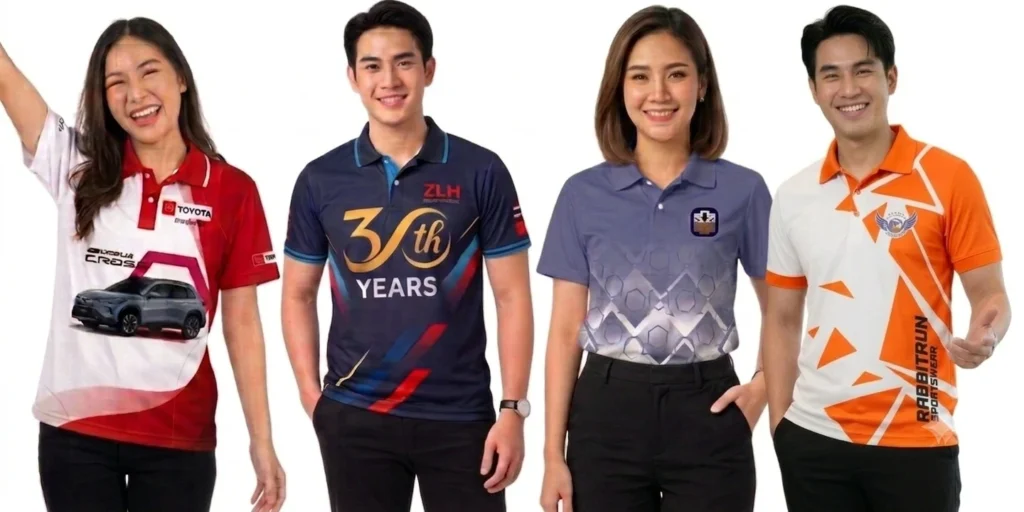 โรงงานรับผลิตเสื้อโปโล คุณภาพสูง รับออกแบบ ปัก สกรีน และพิมพ์ลายครบวงจร